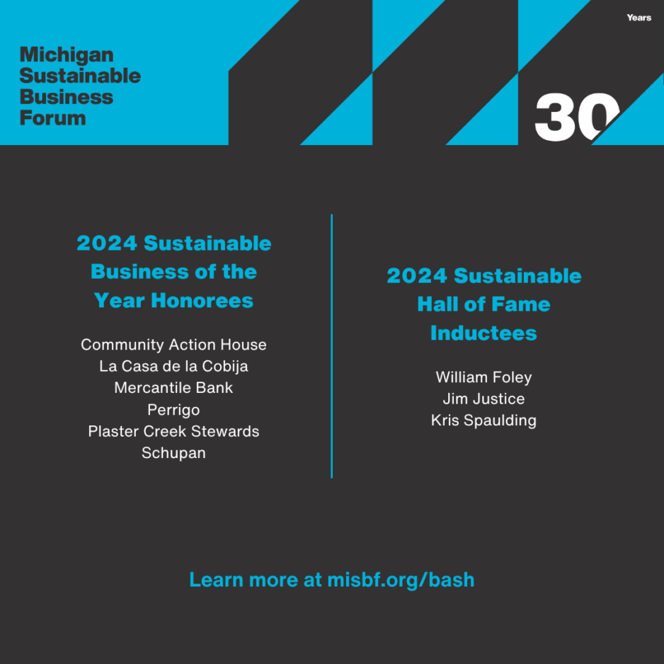 2024 Sustainable Business of the Year Winners (Instagram Post)