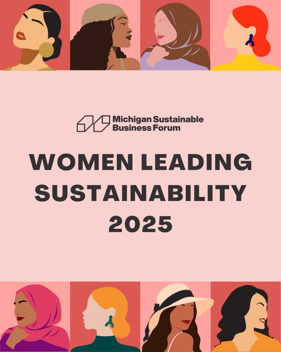 Women’s Excellence in Sustainability Graphic (1080 x 1350 px)