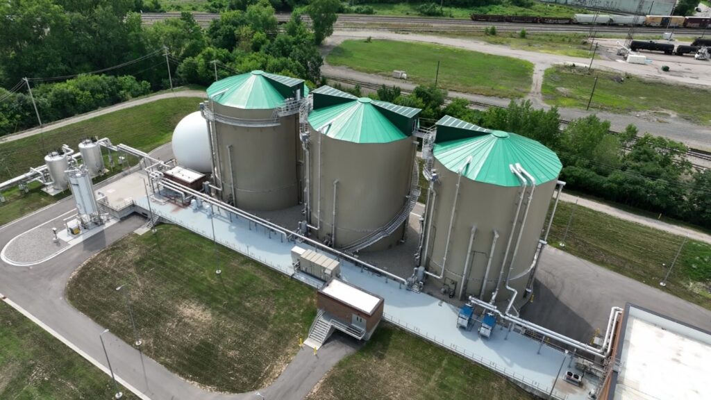 Water Resource Recovery Facility biodigesters