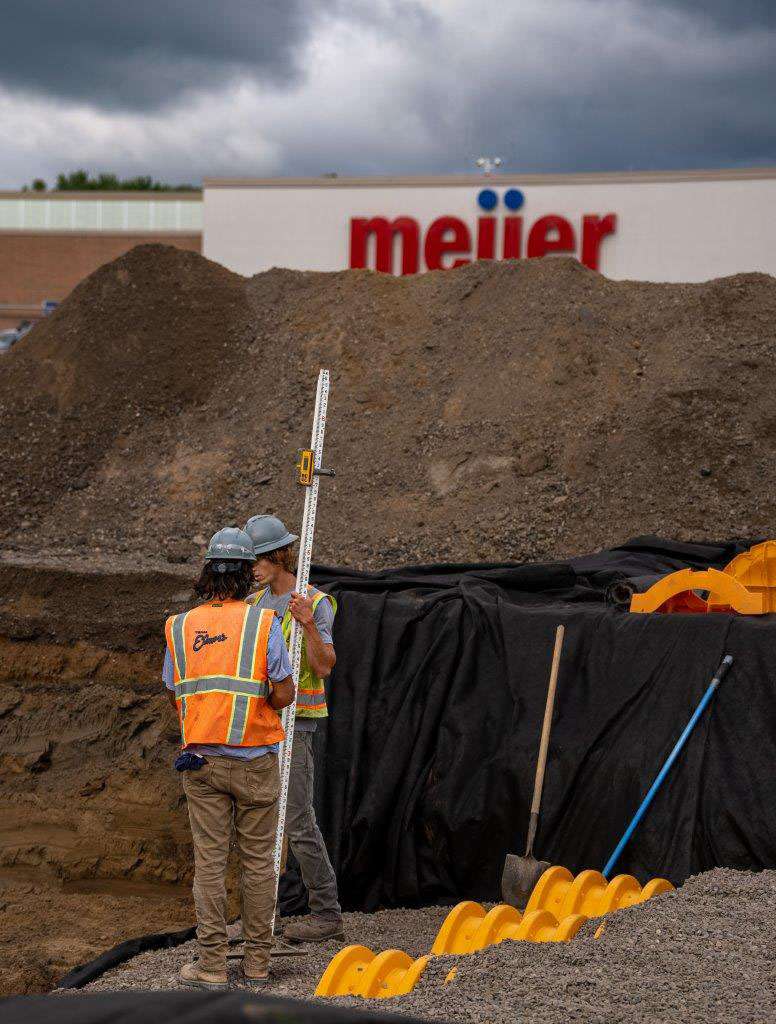Construction on Meijer’s GSI system at its Traverse City location